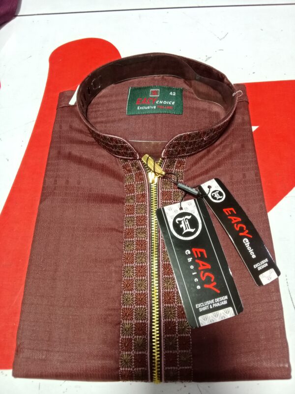 zipper panjabi, code-2501